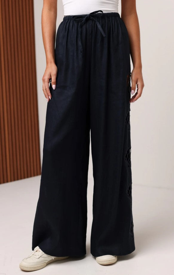 Shelly Pant - Navy