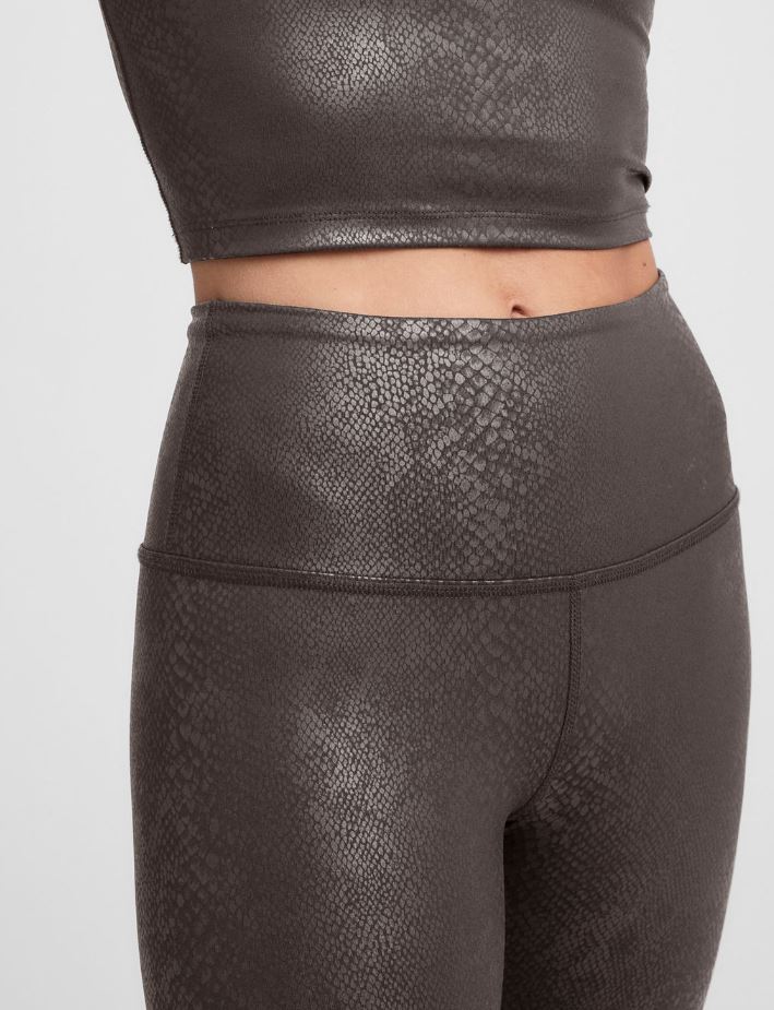 Powershine High Waisted Midi Legging