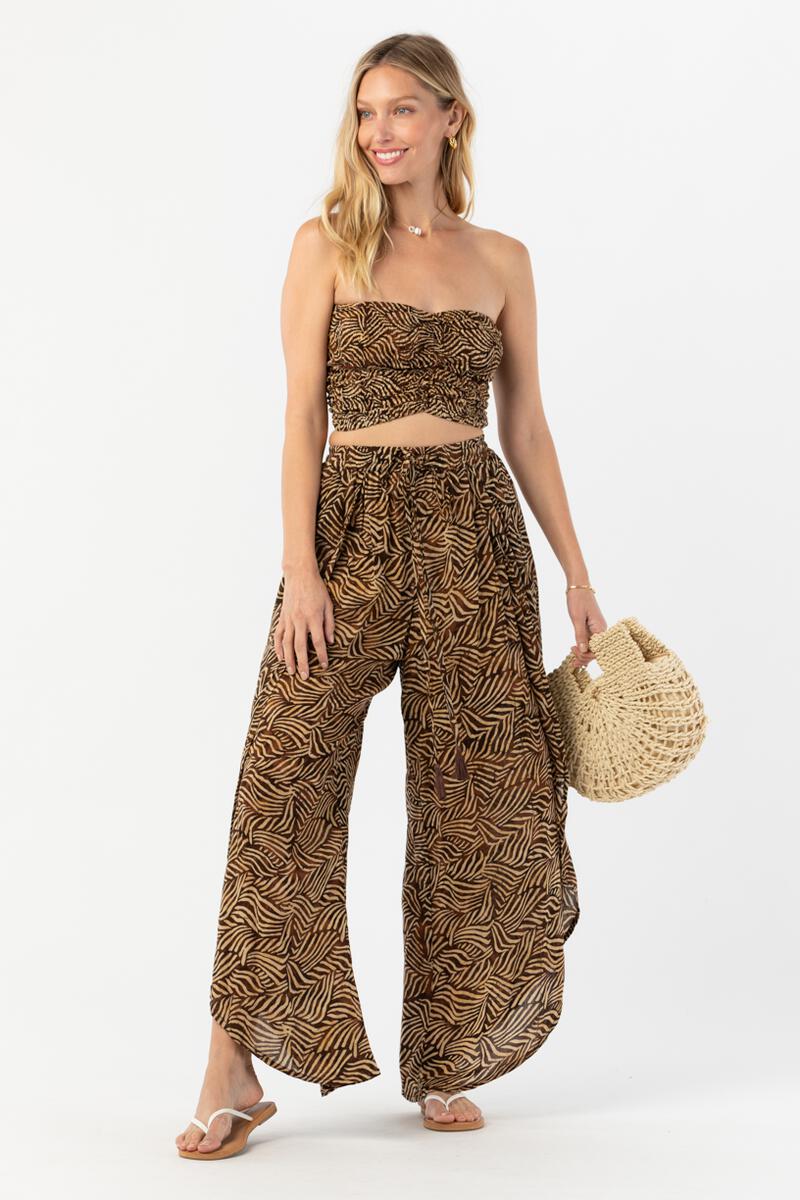 Hollie Crop Top - Batik Sumatra