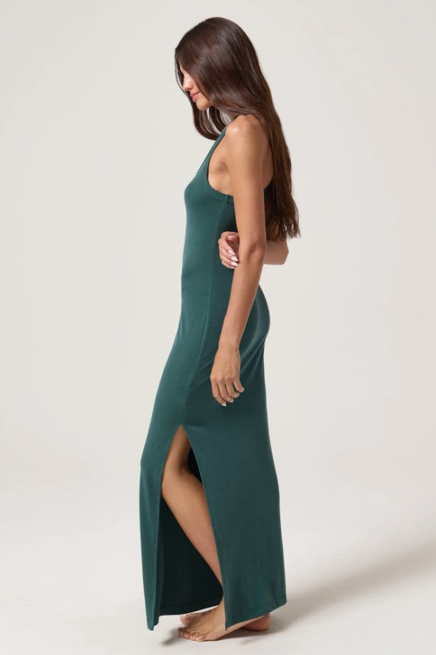 Sienna Maxi Dress - Evergreen