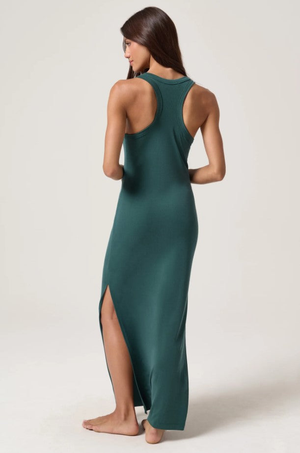 Sienna Maxi Dress - Evergreen
