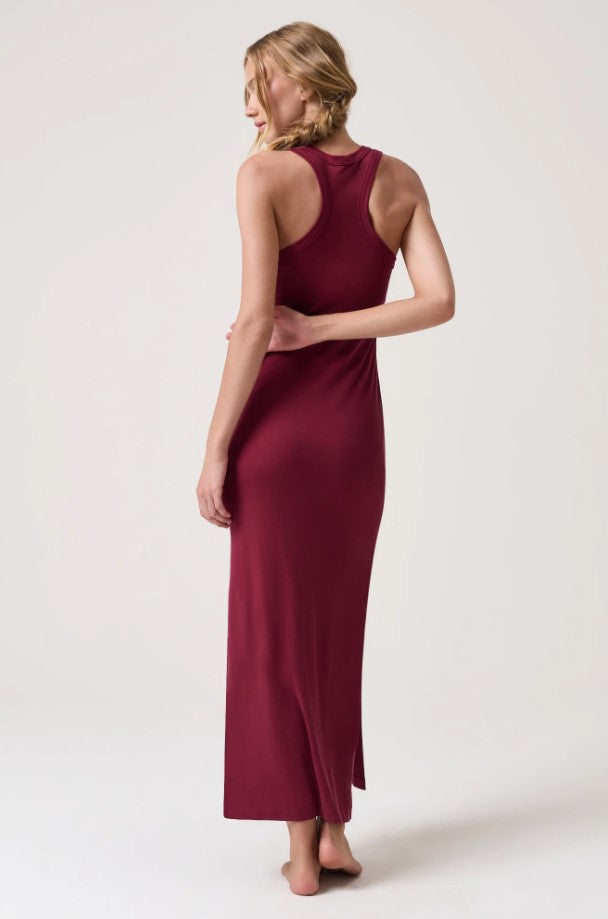 Sienna Maxi Dress - Mahogany