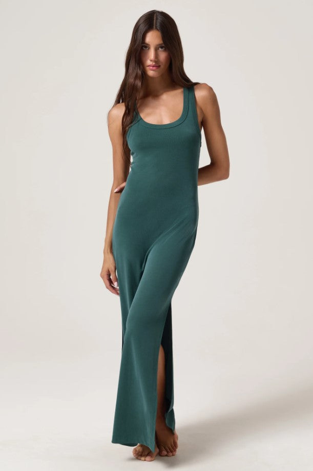 Sienna Maxi Dress - Evergreen