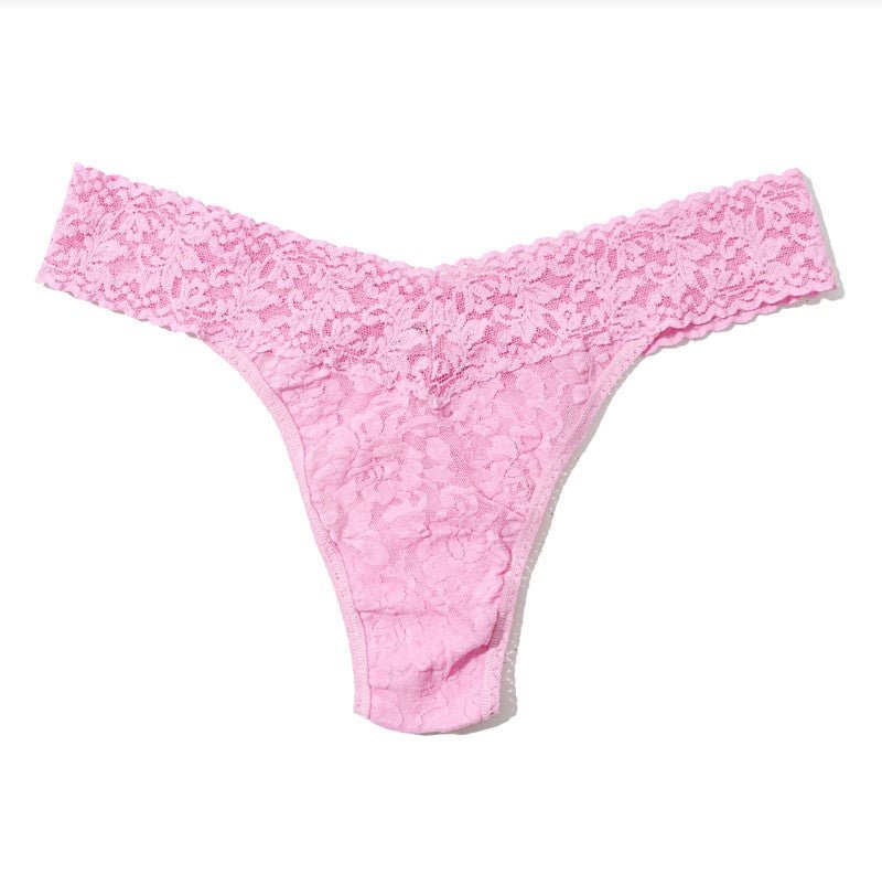 Signature Lace Original Rise Thong - Strawberry Lemonade - Jaffi's