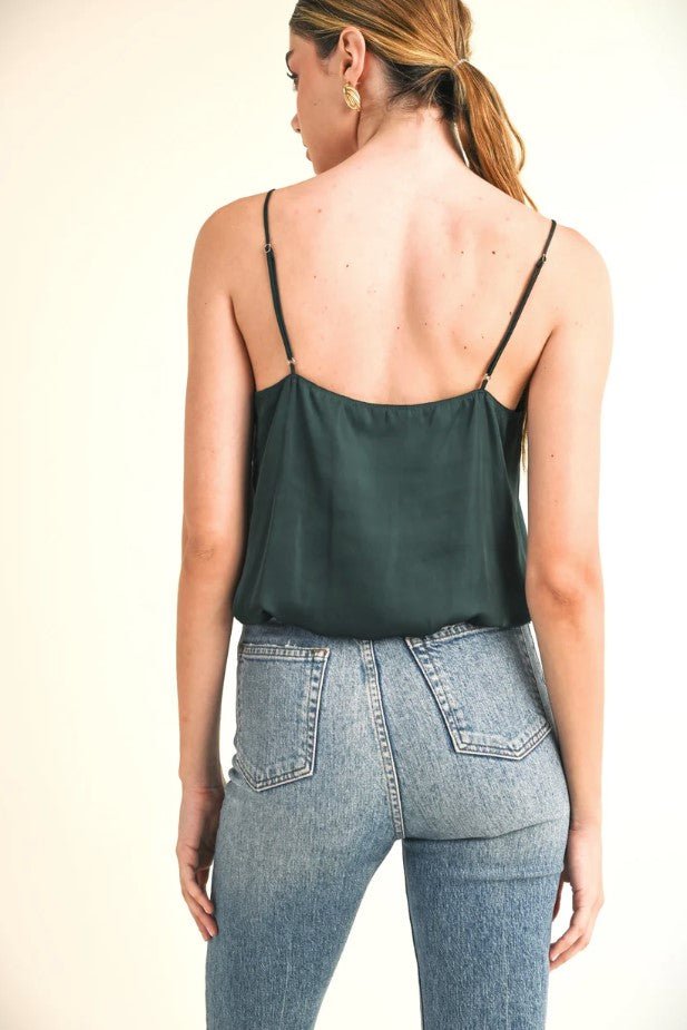 Silky Amore Top - Teal Blue - Jaffi's