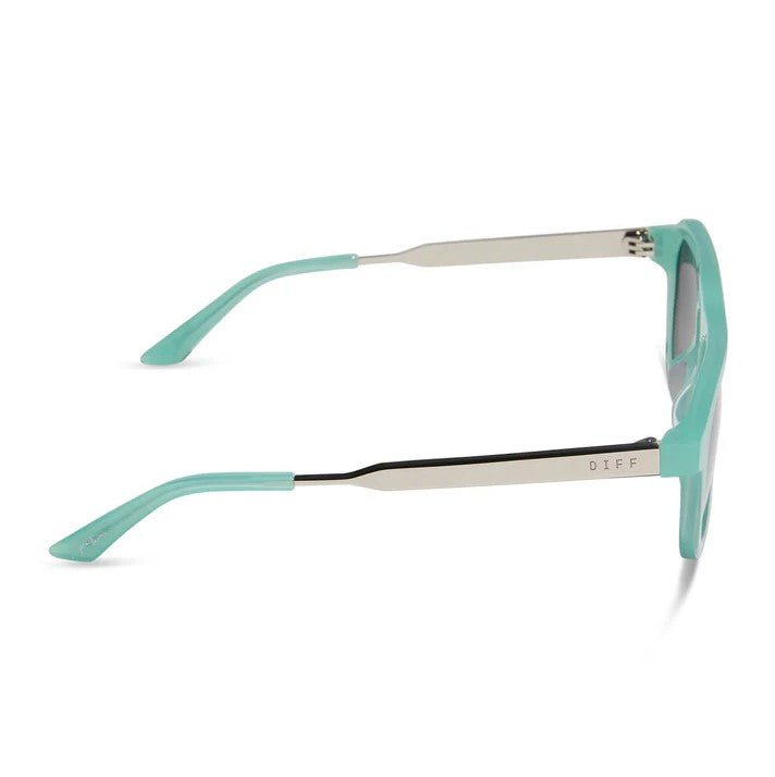 Sims Sunglasses - Bronco Blue + Grey Gradient Polarized - Jaffi&