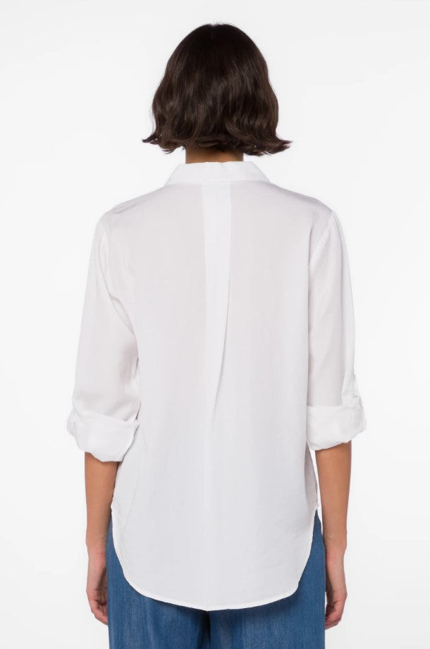 Sirena Button Down - Optic White
