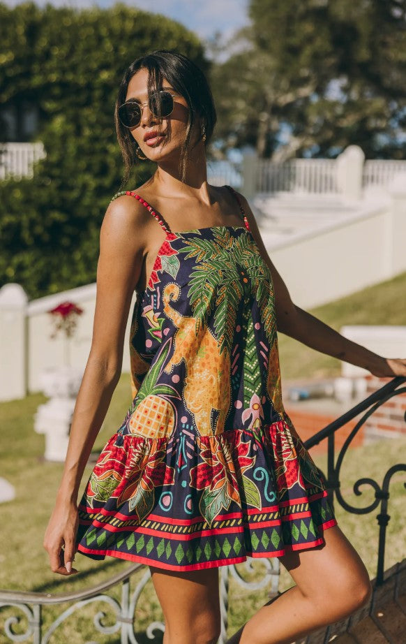 Jungle Boogie Scarlett Mini Dress