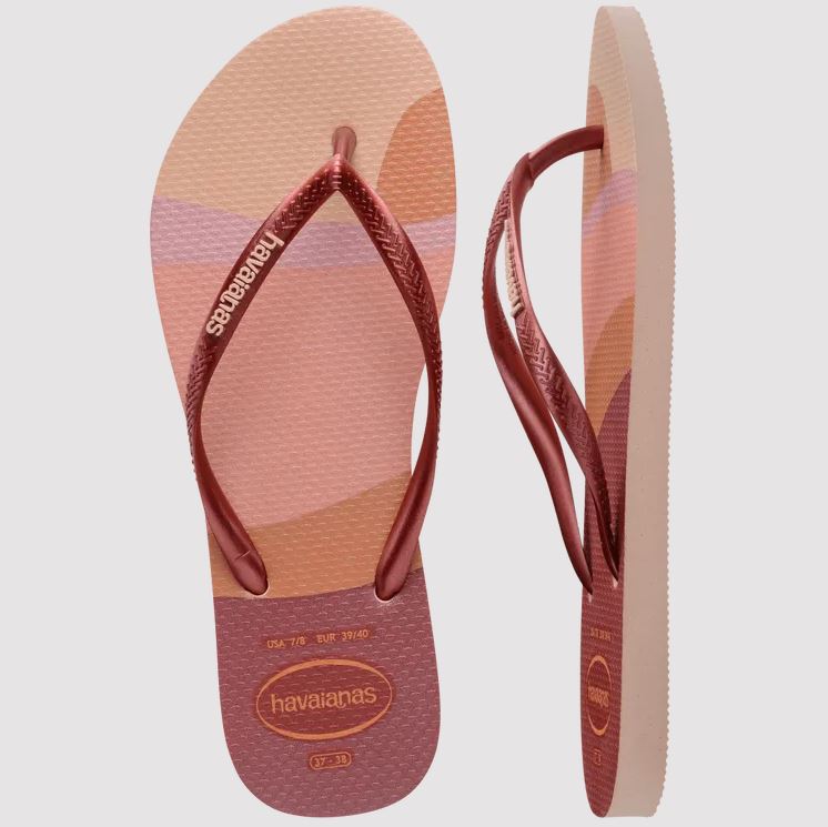 Slim Palette Glow Flip Flop - Ballet Rose - Jaffi's