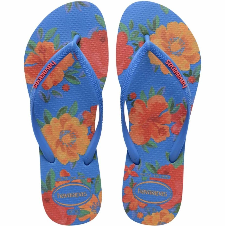 Slim Summer Bliss Flip Flop - Brilliant Blue - Jaffi&