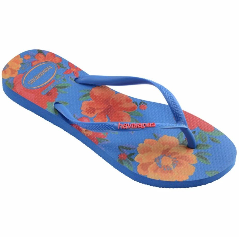Slim Summer Bliss Flip Flop - Brilliant Blue - Jaffi's