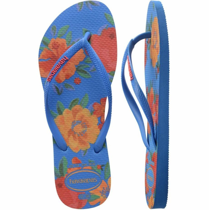 Slim Summer Bliss Flip Flop - Brilliant Blue - Jaffi&