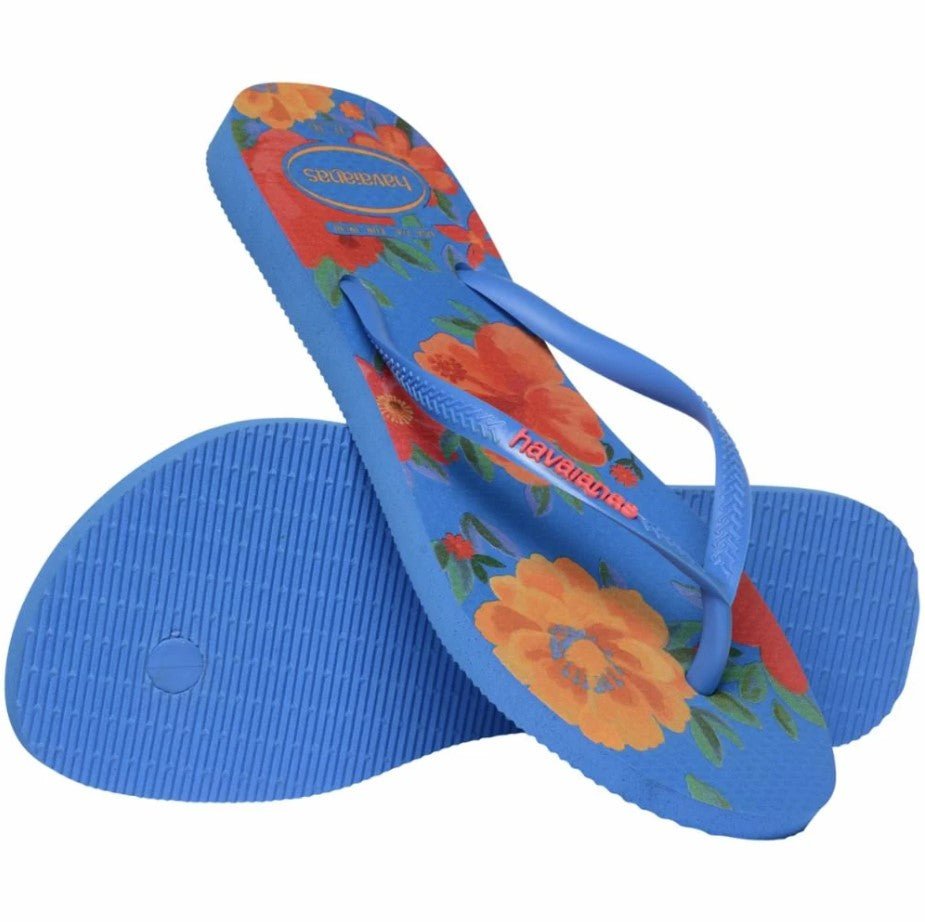 Slim Summer Bliss Flip Flop - Brilliant Blue - Jaffi&
