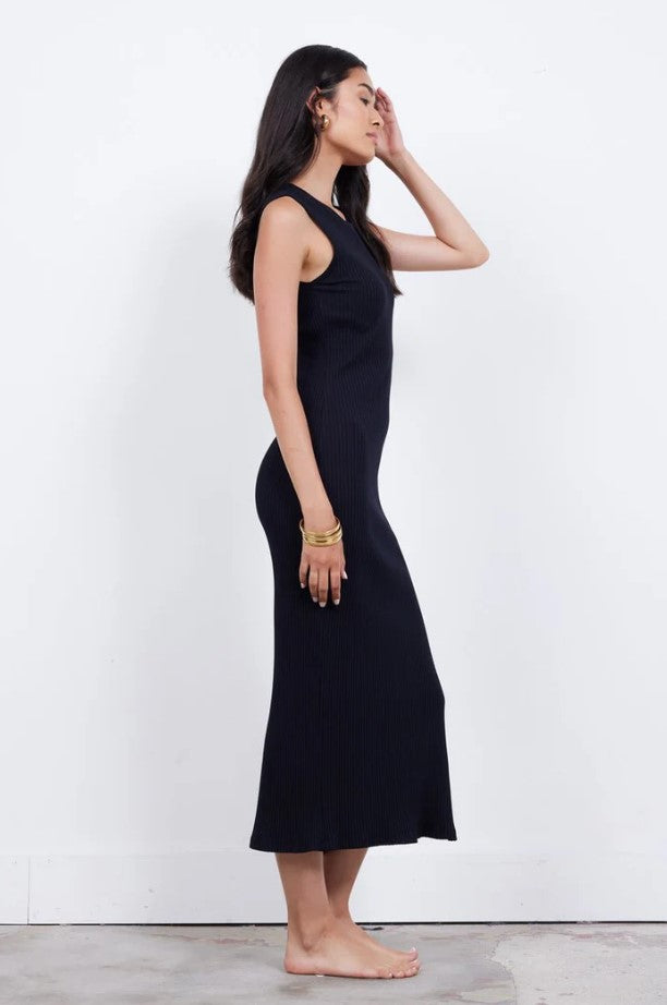 Out of Town Open Slit Dress