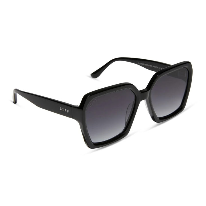 Sloane Sunglasses - Black + Grey Gradient