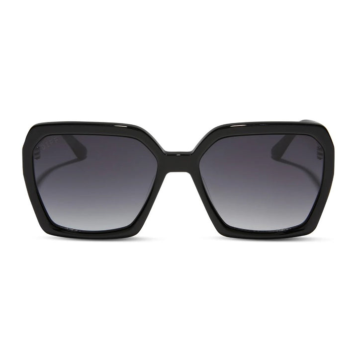 Sloane Sunglasses - Black + Grey Gradient