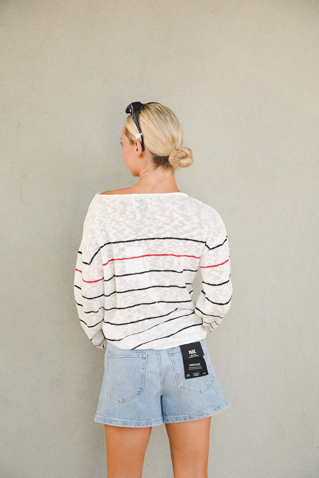 Smith Stripe Pullover - Chalk Combo - Jaffi's