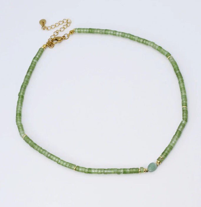 So Serene Gemstone Necklace - N21 - Jaffi's