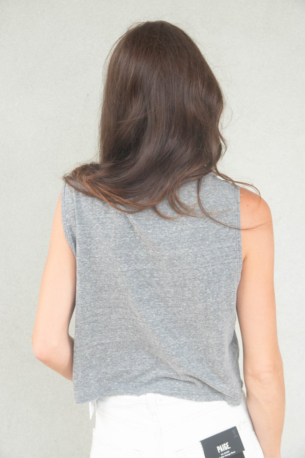 Sol Spirit Crop Tank - Heather Grey - Jaffi's