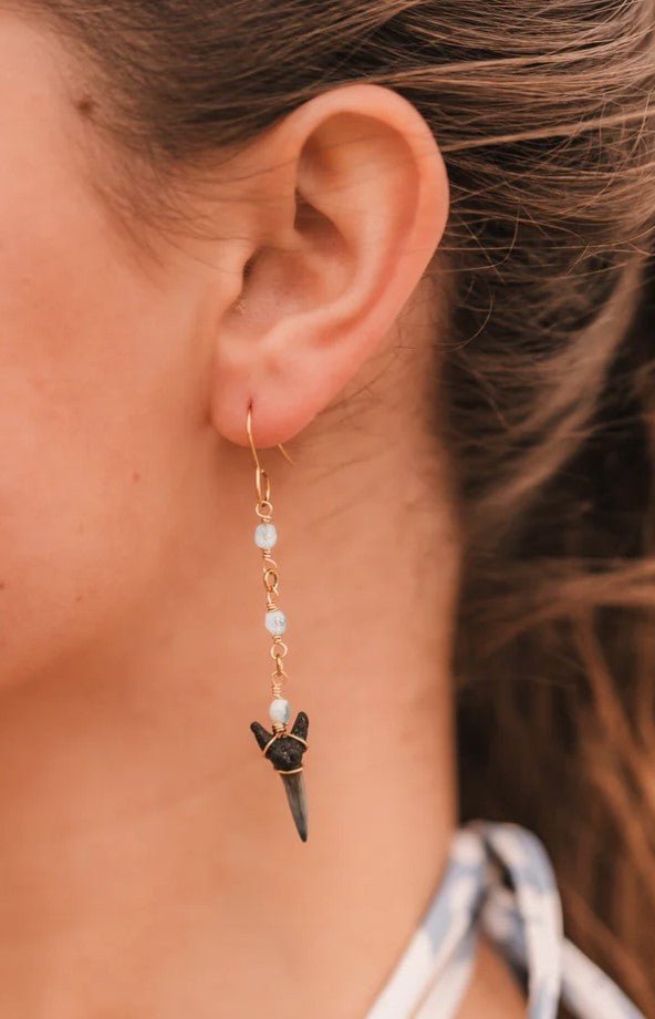 Solas Sharks Tooth Earrings - Jaffi's