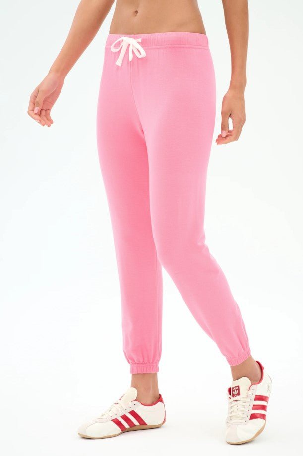 Sonja Fleece Sweatpant - Strawberry - Jaffi's