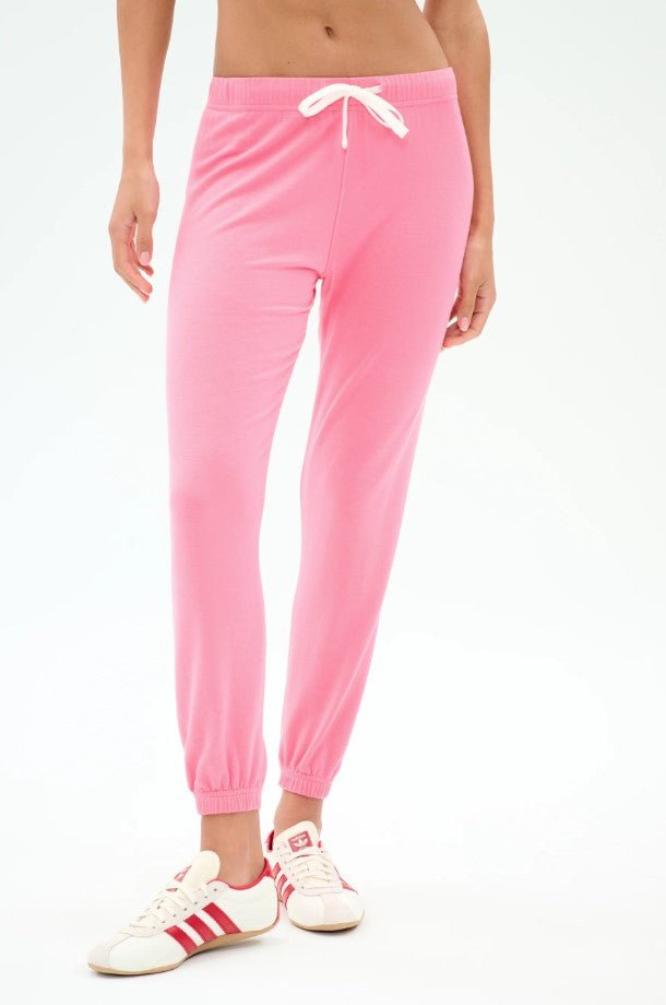 Sonja Fleece Sweatpant - Strawberry - Jaffi's
