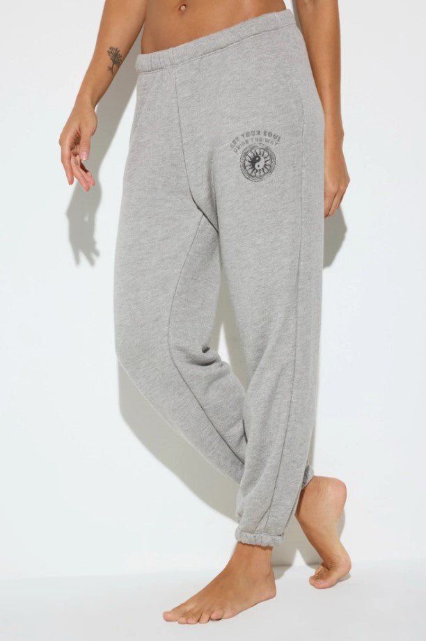 Soul Guide Eden Sweatpant - Heather Grey - Jaffi's