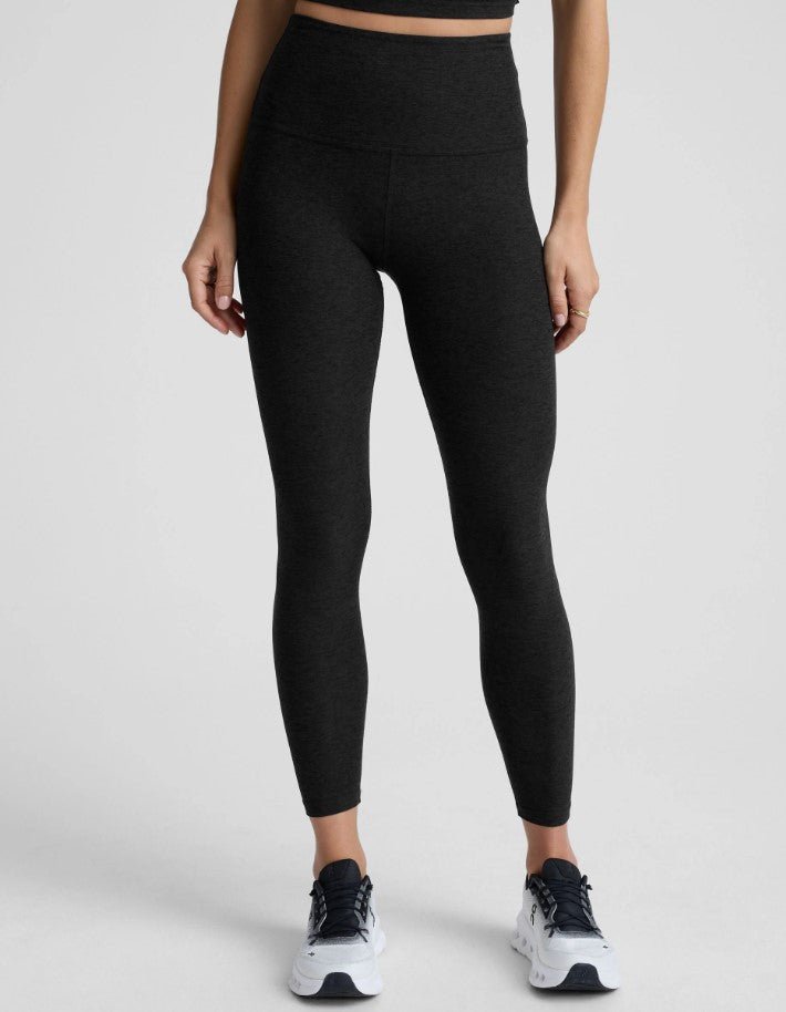 Spacedye High Waist Midi Legging - Darkest Night - Jaffi's