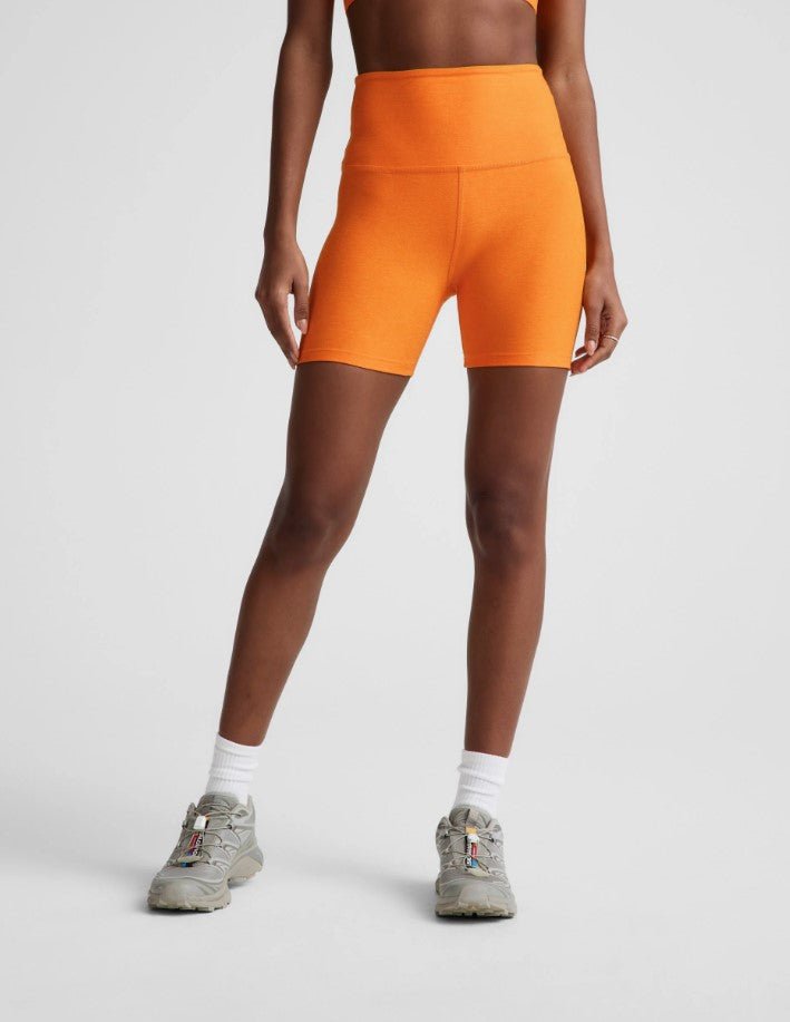 Spacedye Keep Pace 5" Short - Bright Citrus Heather - Jaffi's