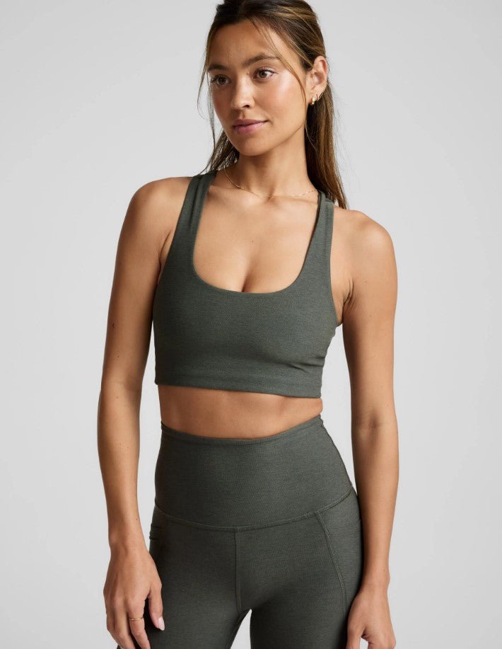 Spacedye Simplicity 2.0 Bra - Dusty Forest Heather - Jaffi's