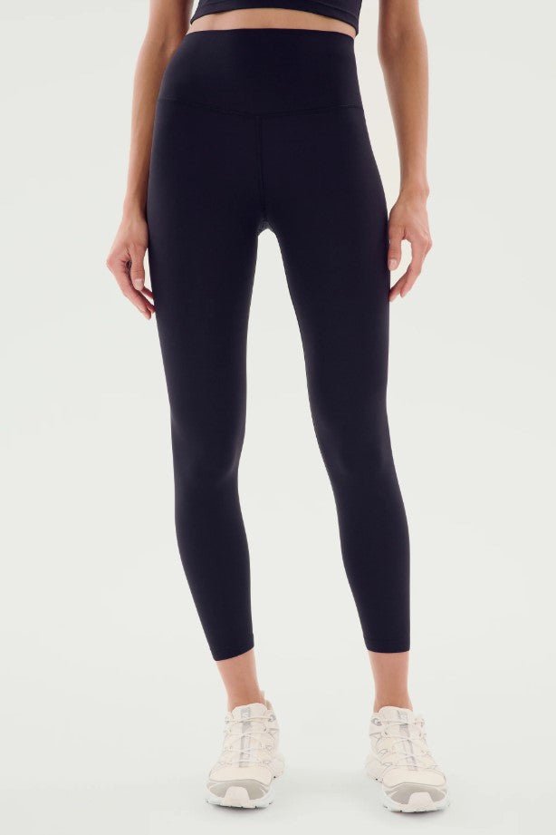 Sprint High Waist Rigor 7/8th Legging - Black - Jaffi's