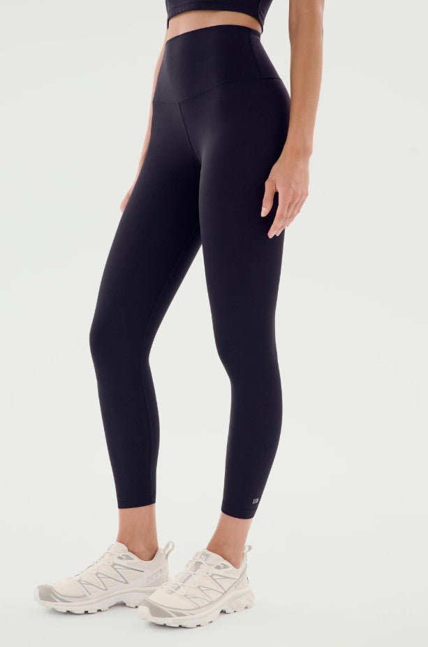 Sprint High Waist Rigor 7/8th Legging - Black - Jaffi's