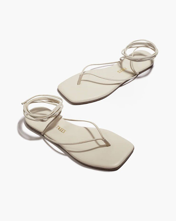 Square Toe Lilu - Cream - Jaffi's