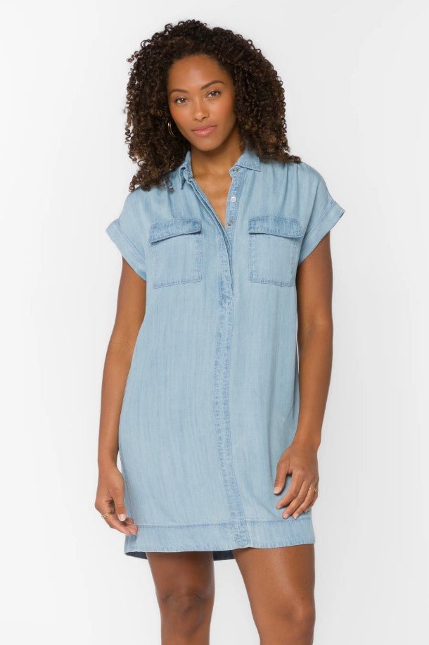 Starla Dress - Classic Indigo - Jaffi's
