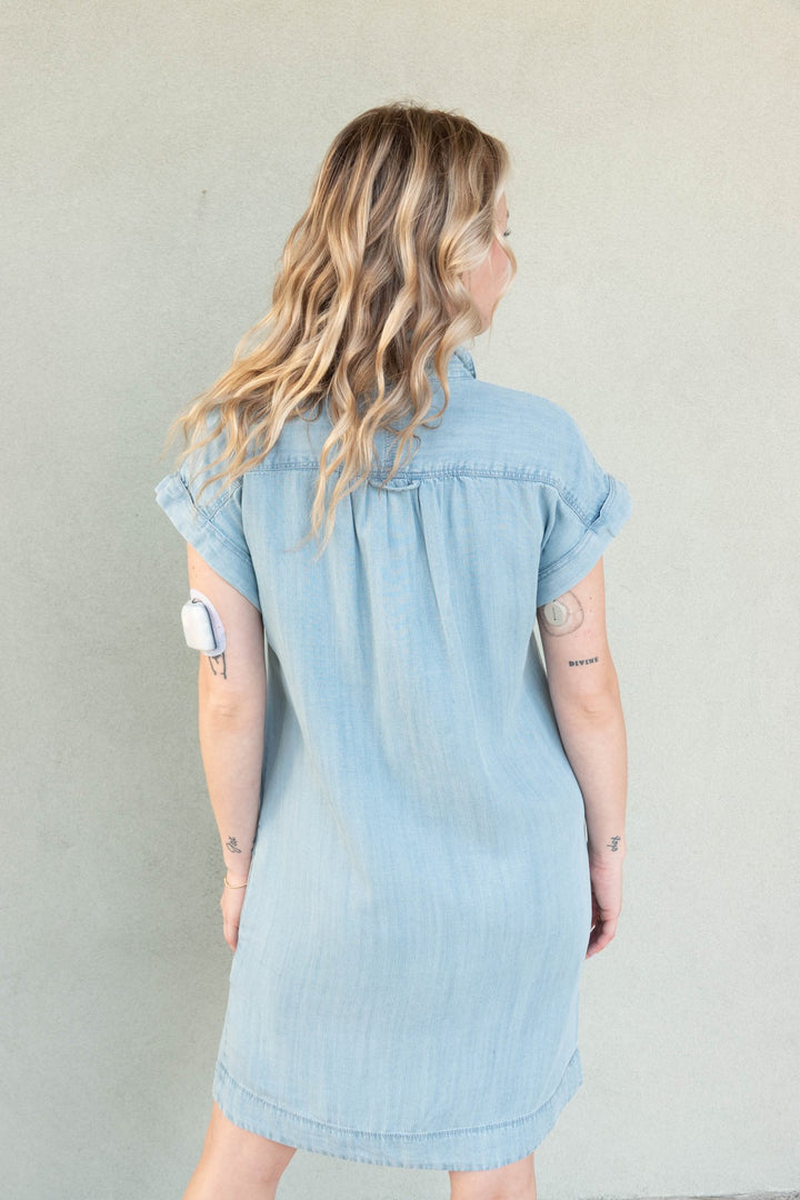 Starla Dress - Classic Indigo - Jaffi's