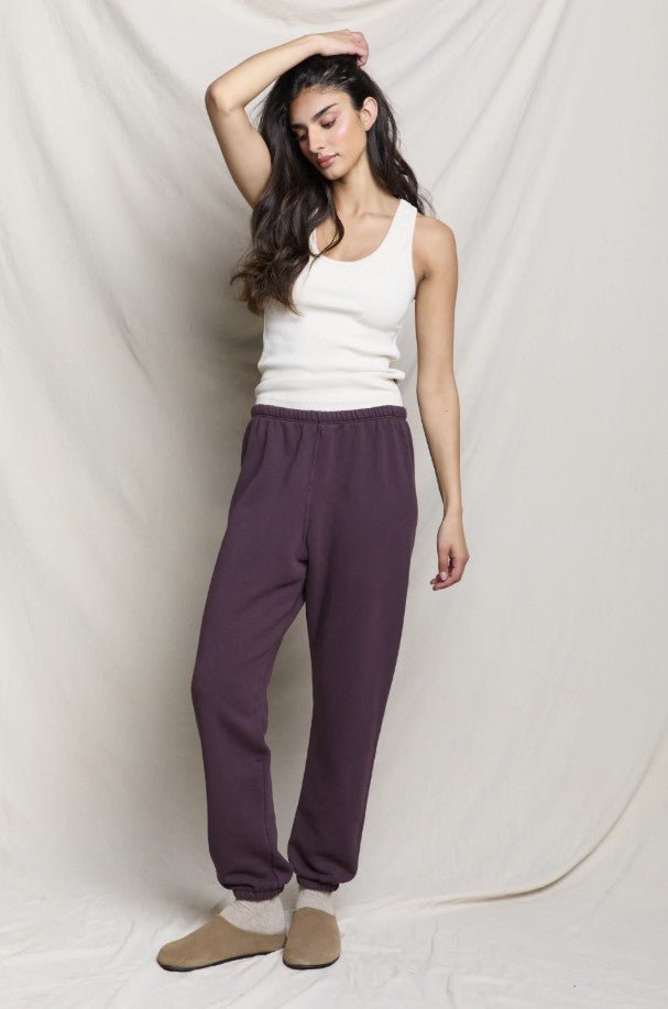 Stevie Sweatpant - Cherry Lacquer - Jaffi&