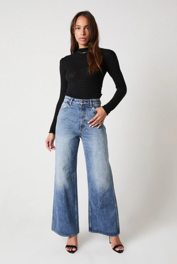 Studio Flare Jean - Real Worn