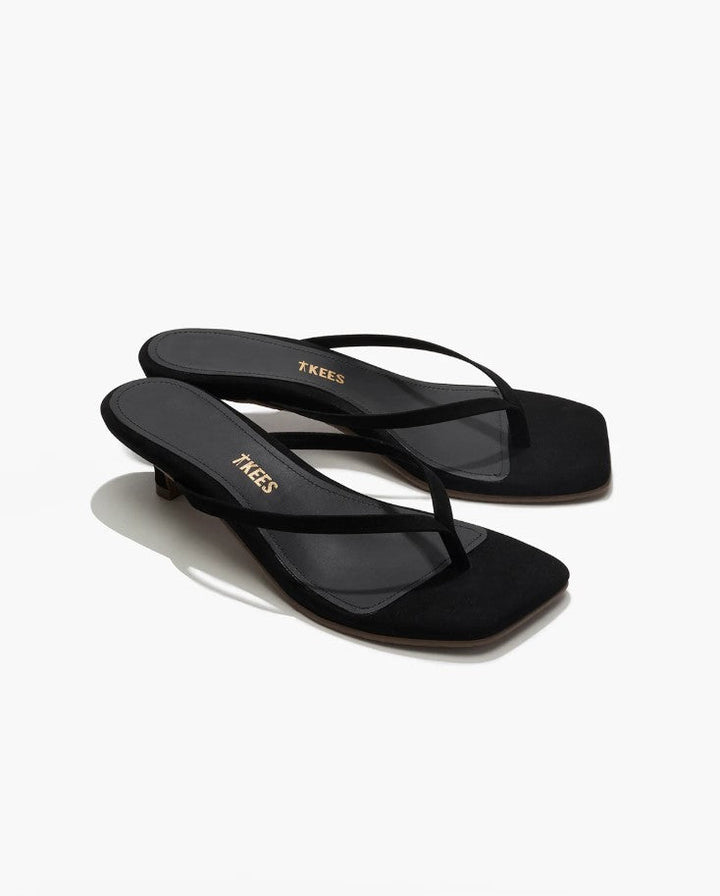 Suede Square Toe Julia - Sable - Jaffi's