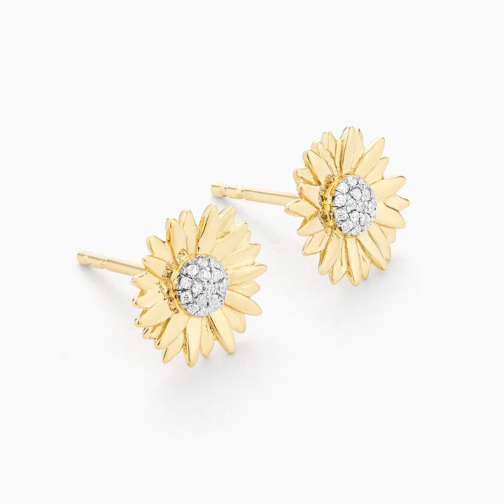 Sunflower Stud Earrings Ella Stein