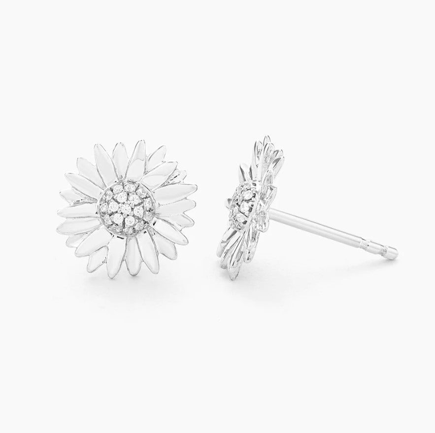 Sunflower Stud Earrings Ella Stein