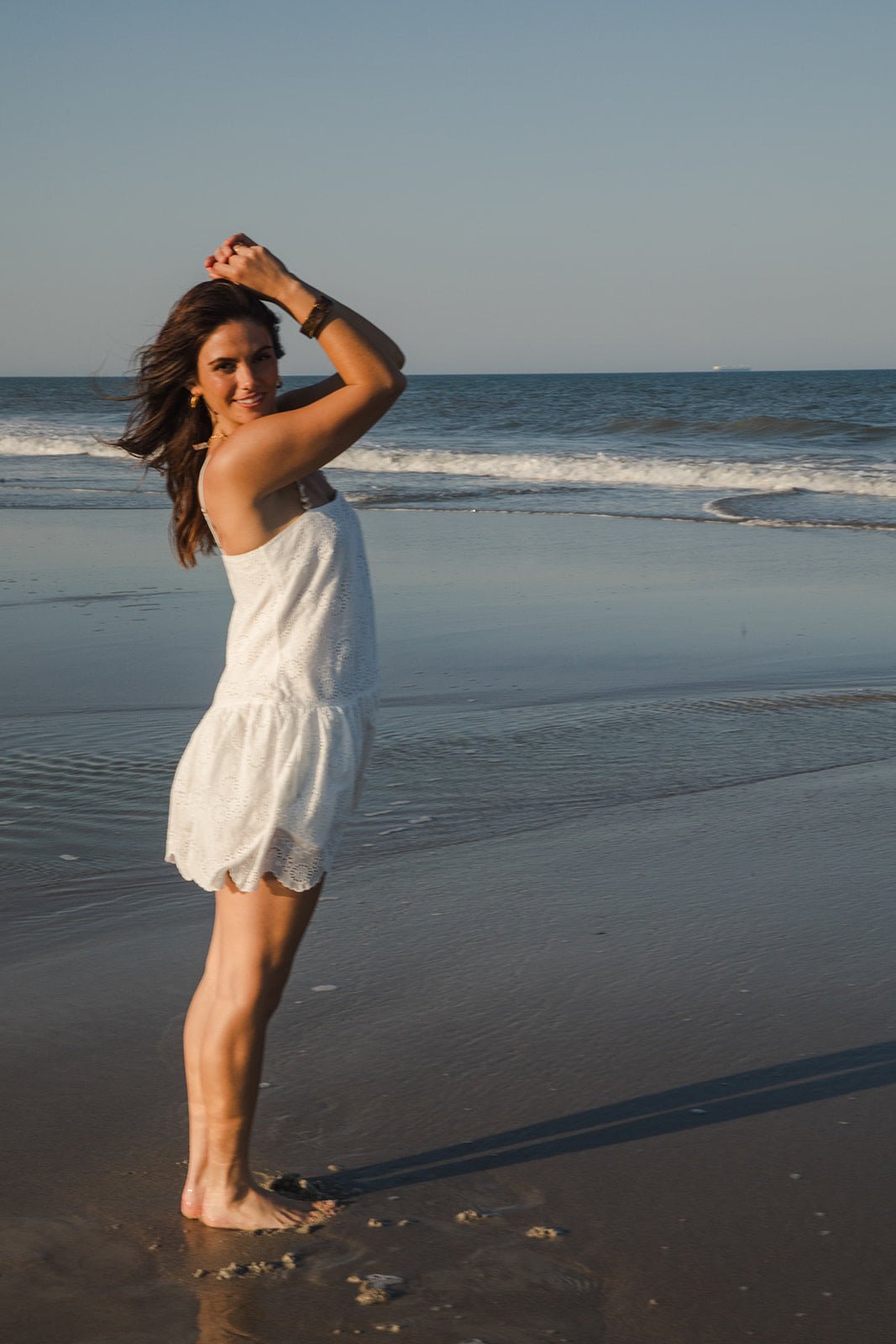 Tahlia Broidery Mini Dress - Jaffi's