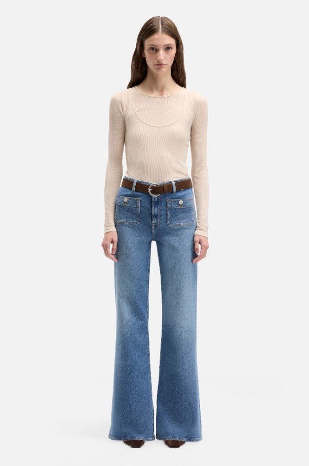 Tailorless Patch Pocket Moden Dojo - Oceanstone - Jaffi's