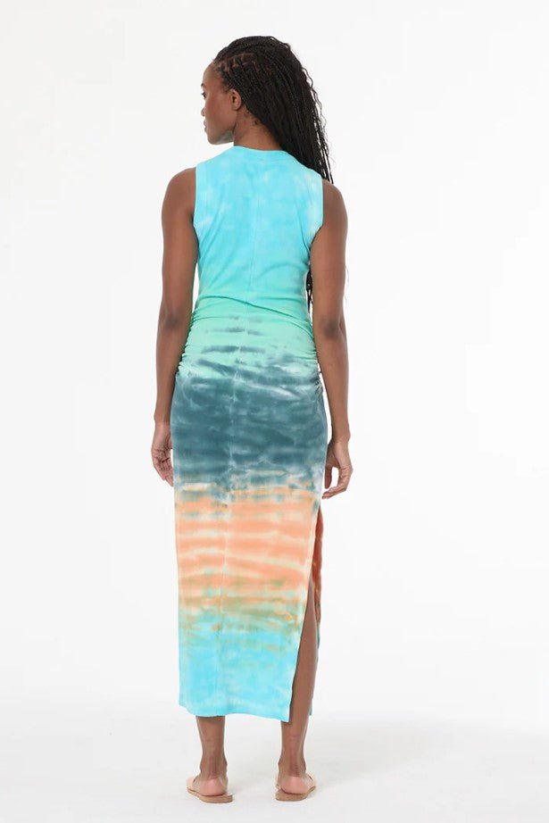 Tamara Dress - Jelly Mint Watercolor - Jaffi's