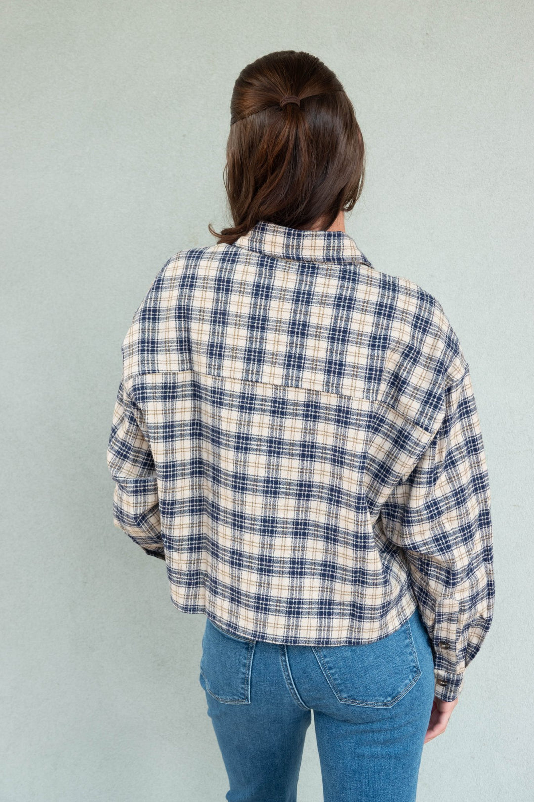 Tate Button Down - Sugar Plaid - Jaffi&