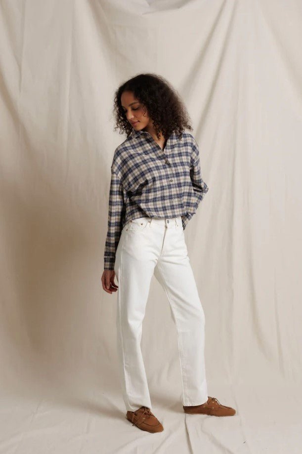 Tate Button Down - Sugar Plaid - Jaffi&
