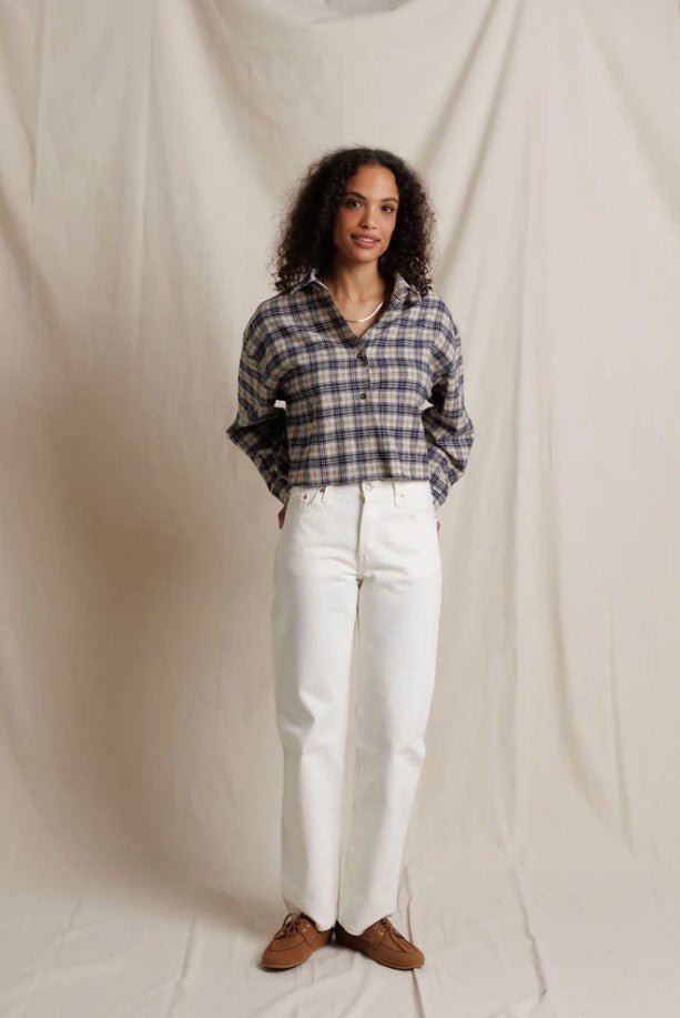 Tate Button Down - Sugar Plaid - Jaffi&