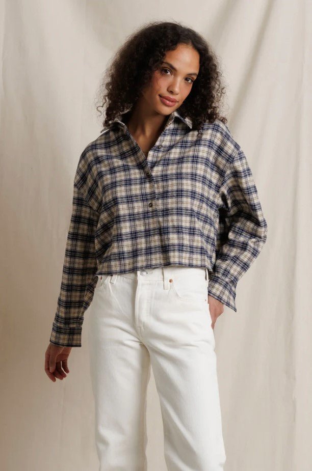 Tate Button Down - Sugar Plaid - Jaffi&