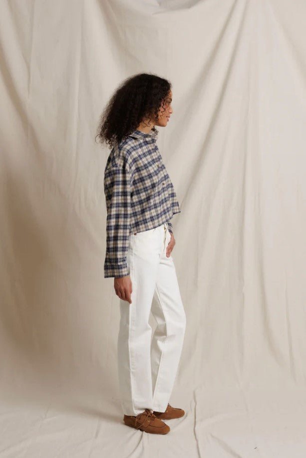 Tate Button Down - Sugar Plaid - Jaffi&