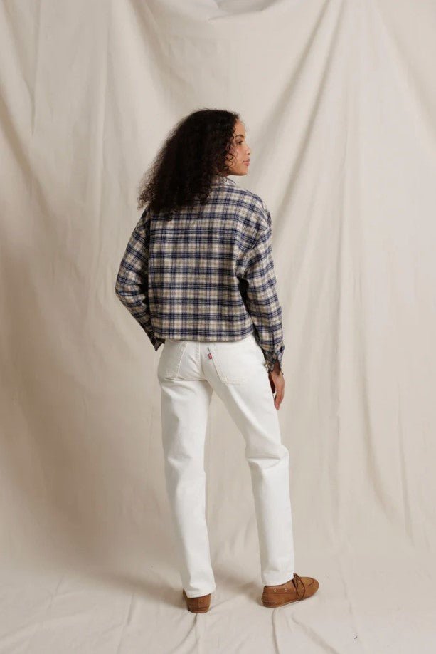 Tate Button Down - Sugar Plaid - Jaffi&