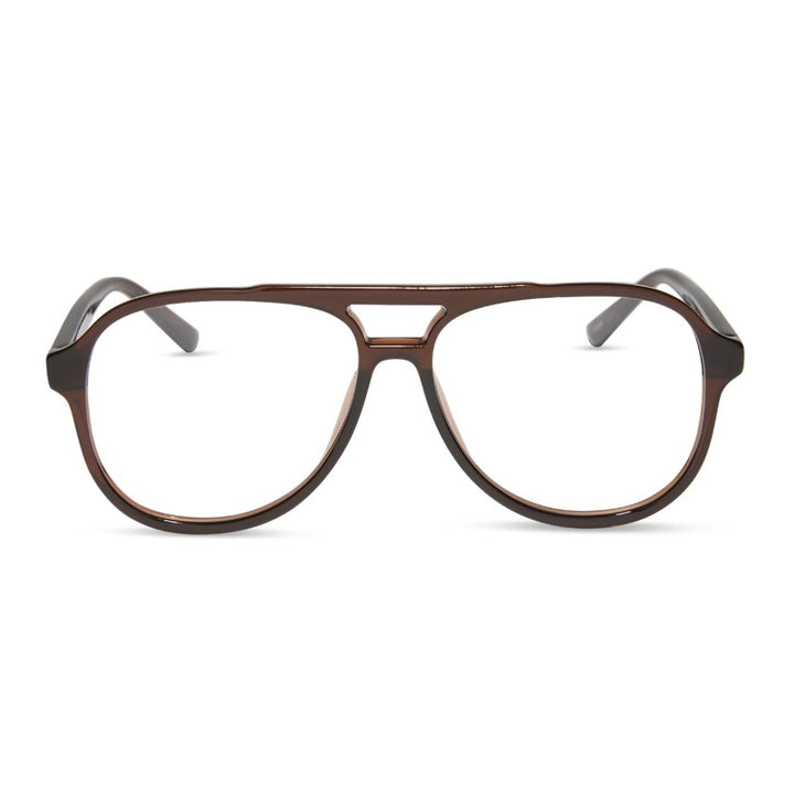 Tatum Blue Light Readers - Whiskey Crystal